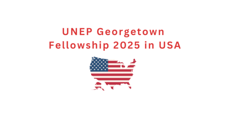 UNEP Georgetown Fellowship