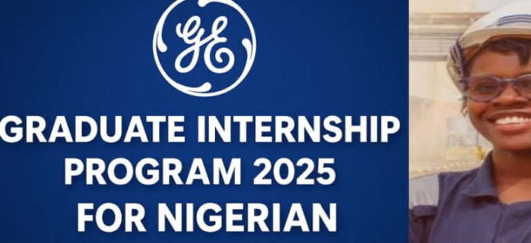 General Electric Graduate Internship Program 2025_Apply