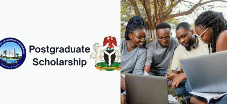 NDDC Local Postgraduate Scholarship 2025/2026 Apply!