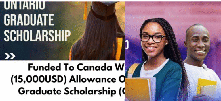 Ontario Graduate Scholarship (OGS),  Canada