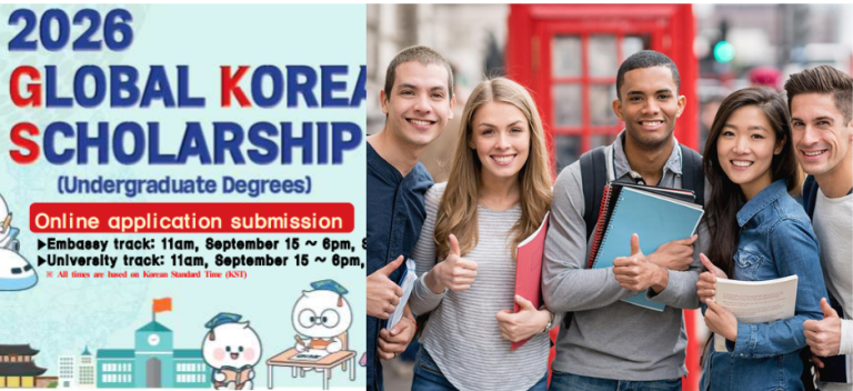 Global Korea Scholarship (GKS)  | Fully Funded