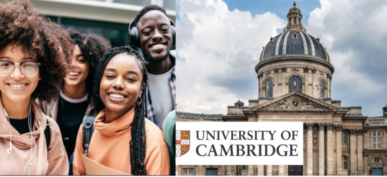 University of Cambridge Studentship Program UK | Fully Funded